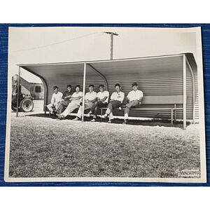 Vintage Sam Lynn JBA Ballpark Coach Photo 8x10 Baseball Bakersfield California